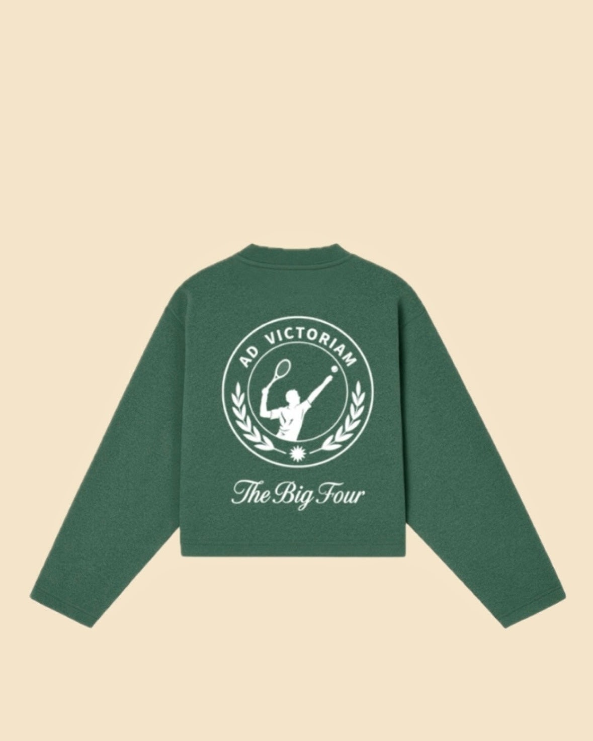 Court Elegance Green Hoodie