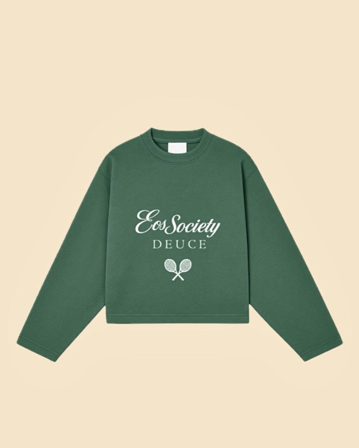 Court Elegance Green Hoodie